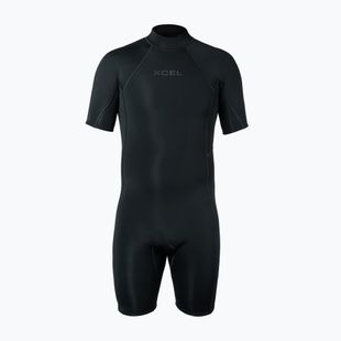 Pánský neopren Xcel Axis Back Zip Spring 2 mm SS black