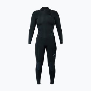 Dámský plavecký neopren Xcel Axis Back Zip 3/2 mm Full black/palm/monstera print