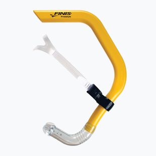Čelní plavecký šnorchl FINIS Freestyle Snorkel žlutý 1.05.001