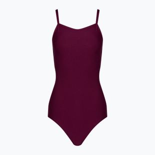 Dámské jednodílné plavky  FINIS Skinback Solid cabernet