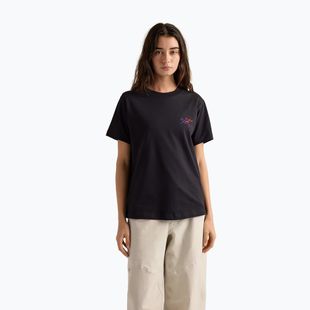 Dámské tričko Arcteryx Kragg Cotton Little Bird Crew black/multi