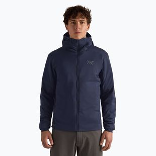Pánská zateplená bunda Arcteryx Atom Hoody black sapphire