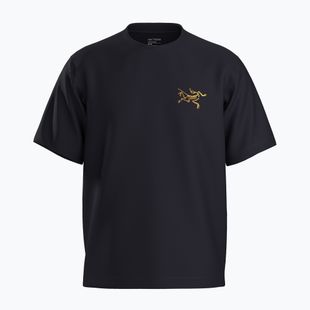 Pánské tričko Arcteryx Kragg Cotton Logo 24k black