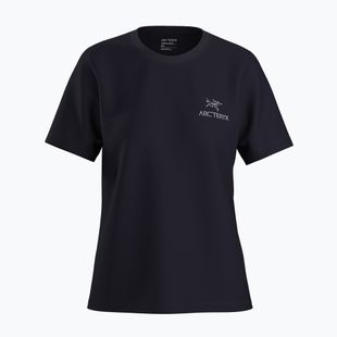 Dámské tričko Arcteryx Kragg Sl Cotton Emblem Crew black