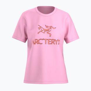 Dámské tričko Arcteryx Kragg SL Cotton Heatmap Crew pineberry