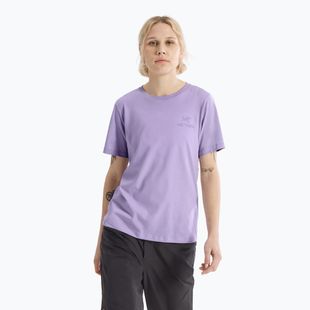Dámské tričko Arc'teryx Kragg Sl Cotton Emblem Crew mallow