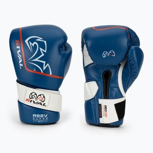 Boxerské rukavice Rival RS2V Super Sparring 2.0 blue