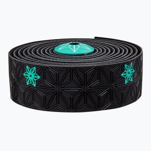 SUPACAZ Super Sticky Kush Galaxy celeste print/celeste plugs zábal na řídítka