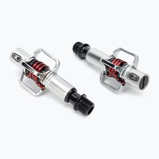 Pedály na kolo Crankbrothers Eggbeater 1 stříbrno-červene CR-14792