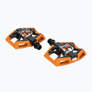 Crankbrothers Double Shot 2 oranžové/černé/oranžové cyklistické pedály
