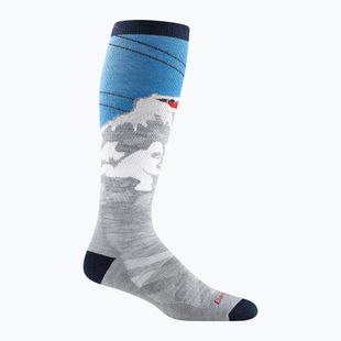 Pánské ponožky Darn Tough Heady Yeti OTC Midweight with Cushion gray
