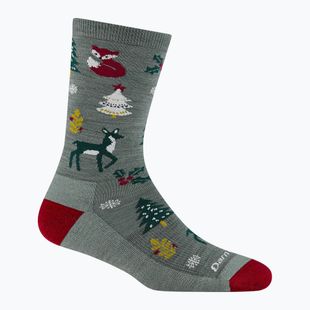 Dámské ponožky Darn Tough Yuletide Wild Crew Lightweight with Cushion balsam