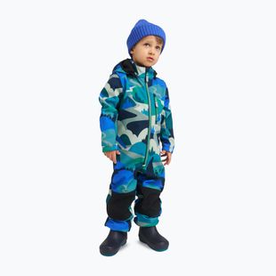 Dětská softshellová kombinéza Reima Nurmes sparkly blue