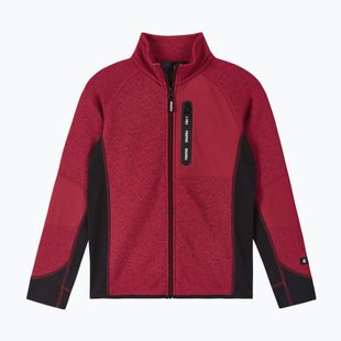 Dětská fleecová mikina Reima Liukuen cranberry