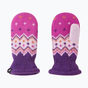 Dětské zimní rukavice Reima Lapanen plum purple