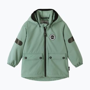 Dětská nepromokavá bunda Reima Symppis stone green