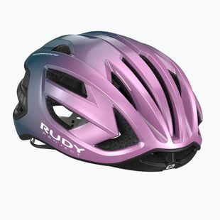 Cyklistická helma Rudy Project Egos lilac/blue avio metal shiny