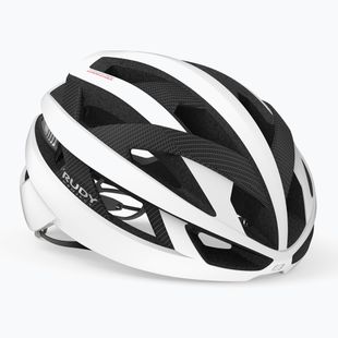 Cyklistická přilba Rudy Project Rebel carbon white matte