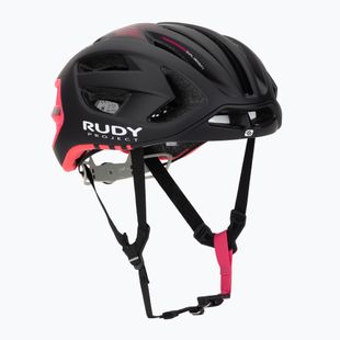 Cyklistická přilba Rudy Project Egos black/pink fluo matte