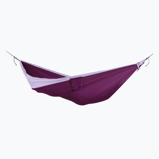 Turistická houpací síť pro dvě osoby velikosti King Size plum/light purple