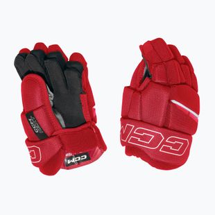 Dětské hokejové rukavice CCM Next JR Gloves red/white