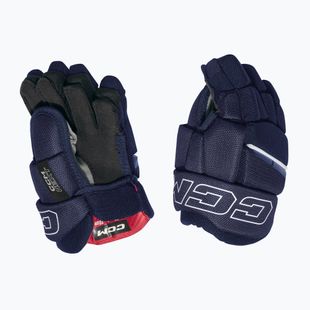 Dětské hokejové rukavice CCM Next JR Gloves navy/white