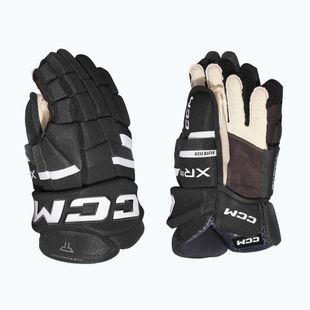 Dětské hokejové rukavice CCM Tacks XR80 JR Gloves black/white