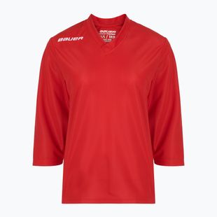 Dětský hokejový dres Longsleeve Bauer Flex Practice Jersey Jr red