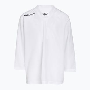 Dětský hokejový dres Longsleeve Bauer Flex Practice Jersey Jr white