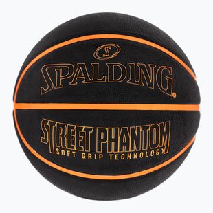 Basketbalový míč Spalding Phantom basketball black/orange velikost 6