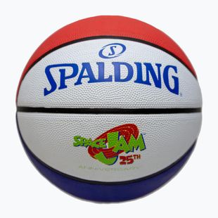 Basketbalový míč Spalding Space Jam Tune white/red/blue velikost 7