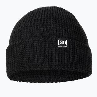 Zimní čepice super.natural City Beanie jet black