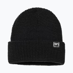 Zimní čepice super.natural City Beanie jet black