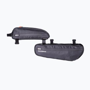 Cyklistická brašna na rám Rockbros 043 Bike Tube Bag 3 l black