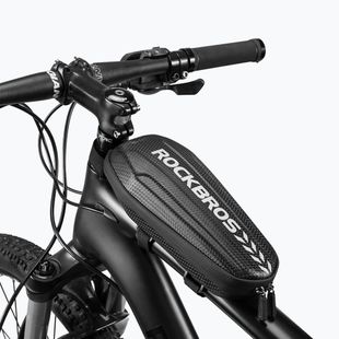 Cyklistická brašna na rám Rockbros B61 Bike Tube Bag L black