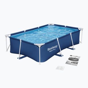 Bazén s kovovou konstrukcí  Bestway Steel Pro Pool 259 cm modrý 