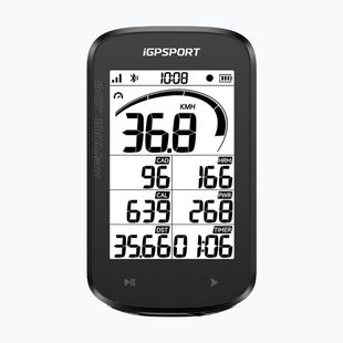 Počítač na kolo iGPSport GPS BSC100 Max black