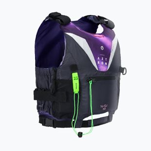 Dámská bezpečnostní vesta Aztron N-SV 3.0 Nylon black/radiant purple
