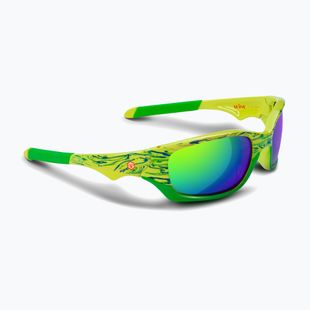 Dětské sluneční brýle Aztron Shine spark lime/wayve/polarized green/yellow mir/grey