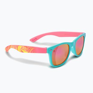 Dětské sluneční brýle Aztron Candy candy pink/twisty/polarized rainbow pink mir/grey.