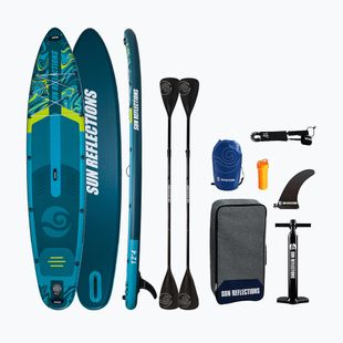 Deska SUP Sun Reflections Multi Minicombo 12'4" emerald