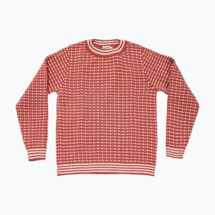 Svetr Devold Islender Refined marsala/offwhite