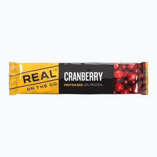 Proteinová tyčinka Real Turmat Real On The Go 40 g cranberry