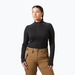 Dámská termo mikina Helly Hansen Lifa Merino Midweight 1/2 Zip black