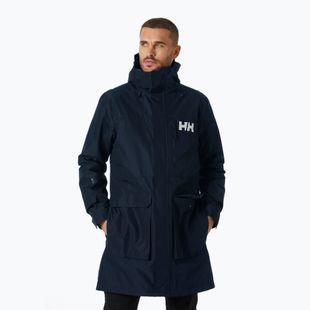 Pánská bunda do deště Helly Hansen Rigging Coat navy