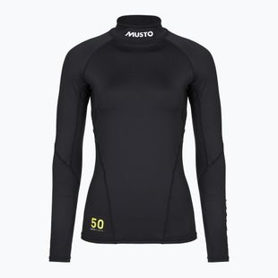 Dámské plavecké triko s dlouhým rukávem Musto Championship Rash Guard black