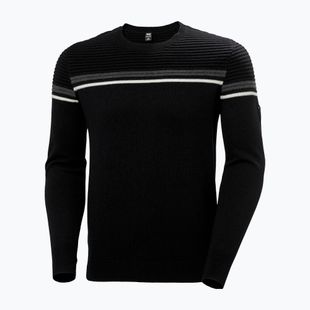 Pánský svetr Helly Hansen Carv Knitted Sweater black