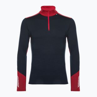 Pánská termoakční mikina Helly Hansen Lifa Merino Midweight 1/2 Zip navy