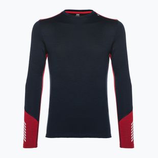 Pánská termoakční mikina Helly Hansen Lifa Merino Midweight Crew navy/598
