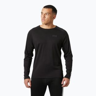 Pánská termoakční mikina Helly Hansen Lifa Active Stripe Crew černá